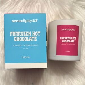 Serendipity Frozen Hot Chocolate Candle